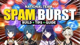 C6 Raiden ETERNAL BURST SPAM National Team Demo and Guide