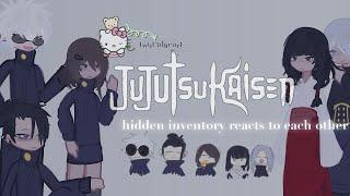 jik hidden inventory reacts to each other (mostly gojo) - jjk - read desc -gl2