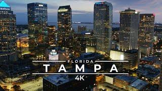 Tampa Florida  Drone & Street Views 4K 2021