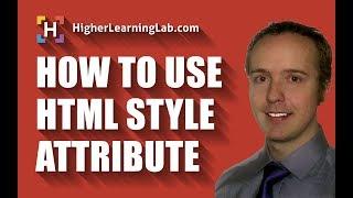 HTML Style Attribute