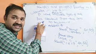 printf( ) and scanf ( ) functions in Telugu || C Programming in Telugu || C Language in Telugu