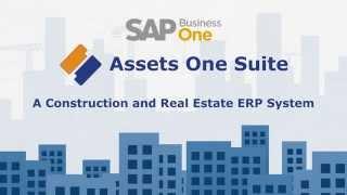 Assets One Suit - Construction and Real Estate ERP System Based on SAP Business One