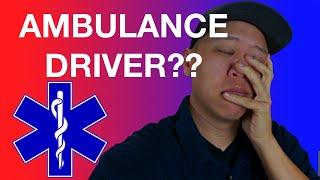 Are you an Ambulance Driver? | EMT | PARAMEDIC | EMS