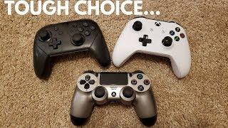 Xbox One vs PS4 vs Switch Pro Controller... WHICH IS THE BEST??