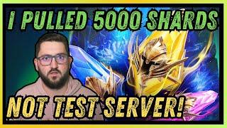  My BIGGEST Summon Session YET  5000 Shard For Skorid Fusion Summon Rush | RAID SHADOW LEGENDS