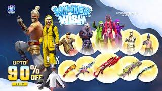 WINTERLAND DISCOUNT EVENT FF, EVO BUNDLE, CRIMINAL BUNDLE RETURN | FF NEW EVENT | FREEFIRE NEW EVENT