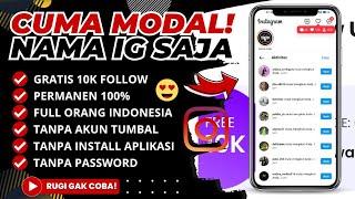 10 DETIK!Cara Menambah Followers Instagram Gratis Tanpa Akun Tumbal Permanen