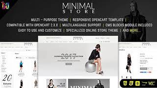 Minimal - Responsive OpenCart Theme | Themeforest Website Templates and Themes