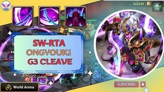 Ongyouki Summoners war supper good runes cleave on G2-G3 Top rank.【RTA-SW】