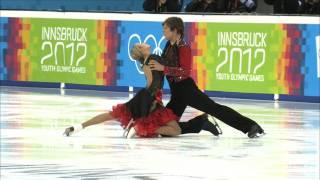 Anna Yanovskaya and Sergey Mozgov triumphant for Russia - Innsbruck 2012 Ice Dance