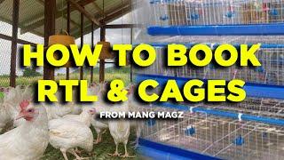 HOW TO BOOK RTL & CAGES | FROM MANG MAGZ