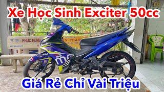 Bán Xe Học Sinh Exciter 50cc Giá Rẻ Chỉ Vài Triệu - #xecutiengiang2021