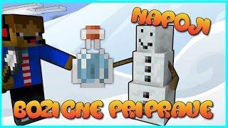 BOŽIČNE PRIPRAVE TER IZDELAVA NAPOJEV  Minecraft preživetje ep. 16