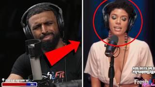 HEATED DEBATE - Liberal Girls RAGE QUITS Pod When Myron COOKS Her!