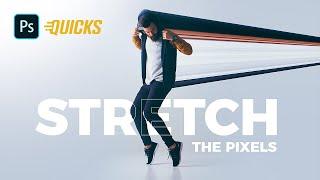 Pixel Stretch Effect: How to Create Easy PIXEL STRETCH EFFECT | Beginner Photoshop Tutorial (2022)