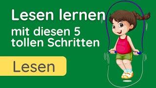 Mit 5 Schritten  schnell lesen lernen