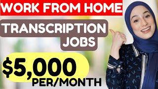 10 HIGH Paying Online Transcription Jobs From Home Worldwide (NO EXPERIENCE)