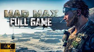 Mad Max | Full Game Playthrough | 4K PC Ultra