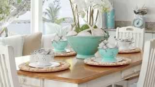 How To Create a Beachy Breakfast Nook | Seaside Design | Coastal Living