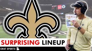 New Orleans Saints SURPRISE Starting Lineup Revealed By ESPN Pre-NFL Training Camp | Saints Rumors