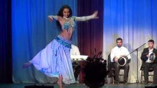 Natalia Duminica-with Mario Kirlis, Miss Belly Dance Moldova, Shaherezade