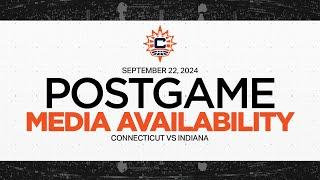 Postgame Media Availability | Round 1 Game 1 | September 22, 2024