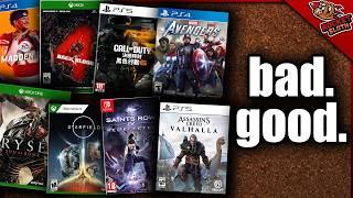 games that are good and bad at the same time…