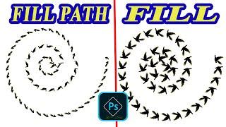 Fill and Fill Path Photoshop Tutorial