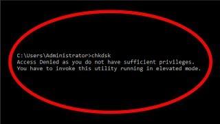 How To Fix Access Denied As You Do Not Have Sufficient Privileges Error On Windows 10/8/7