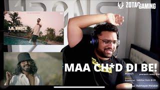 TBONE REACT TO "CHUSAMBA" AND "LIL BUNTY" DISS TRACKS | EMIWAY AND KRSNA DISS REACTION | HIP HOP