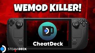 CheatDeck Plugin for Decky Loader Steam Deck is GAME CHANGING! Not WeMod Trainer #steamdeck