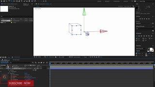 How To Extrude 2D Shapes into 3D Objects in After Effects #GSFXMentor #gsfxmentor