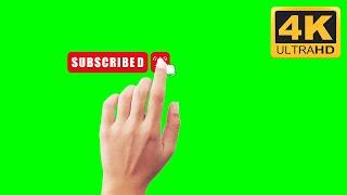  Hand Touch Green Screen  No Copyright Free Download [NC Green Screen].