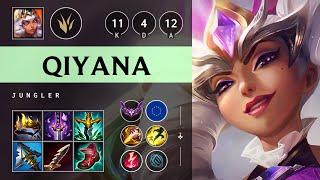 Qiyana Jungle vs Hecarim: Unstoppable - EUW Master Patch 14.24