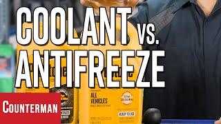 Coolant vs. Antifreeze
