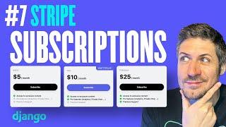 Subscriptions with Stripe and Django - Part 7