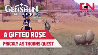 A Gifted Rose: Prickly as Thorns Genshin Impact Quest Guide