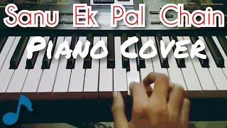 Sanu Ek Pal Chain - Raid | Piano cover | Tutorial