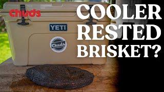 Resting a Brisket in a Cooler Experiment | Chuds BBQ