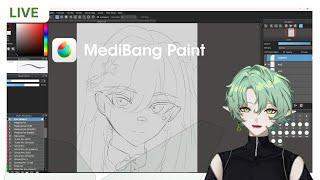 [Medibang Paint] live bentaran aja