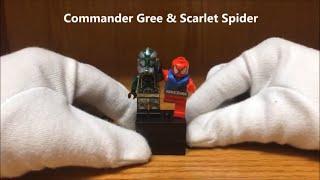 LEGO Commander Gree & Scarlet Spider New Summer 2016 Minifigures Review