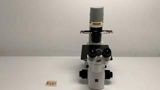 Zeiss PrimoVert Inverted Phase Contrast Microscope [BOSTONIND] - 16864