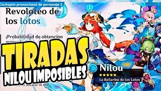 Sucede lo IMPOSIBLE ️ Tiradas al banner de Nilou y Nahida - Genshin Impact