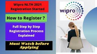 How to Register for Wipro Elite National Talent Hunt 2021 | Step by Step Registration Process |