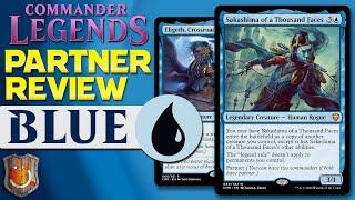 Blue Partner Review - Commander Legends | The Command Zone 368 | Magic: The Gathering EDH