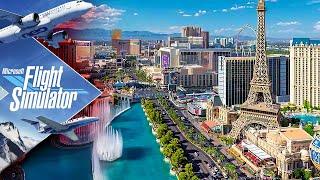 [4K]  Flying over Las Vegas | Microsoft Flight Simulator 2020 | RTX ULTRA
