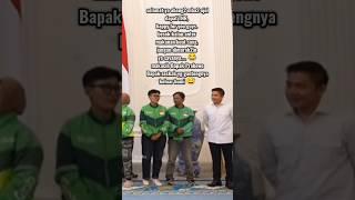 Selamat ya driver ojol dapat THR... yeay... jgn marah2in saya lagi ya krn ga nemu alamatnya 