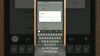 Jio Default APN Settings 2023 for High Speed #jionet - 100% Original | #JioAPN #Jio4G #HashTrickTV