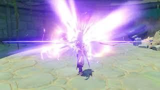 Baal/Raiden Shogun elemental skill animations | Genshin Impact leaks