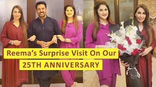 Reema’s Surprise Visit On Our 25th Anniversary | Lifestyle With Sahiba | Jan Rambo